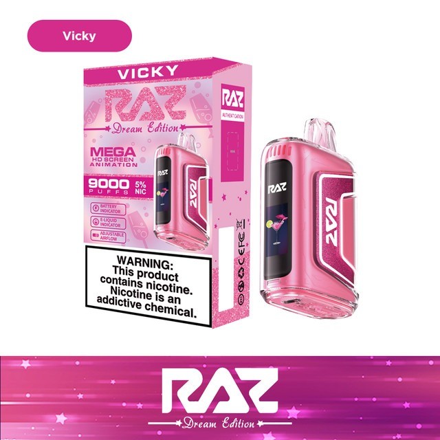 RAZ TN9000 Disposable Vape. Vicky.