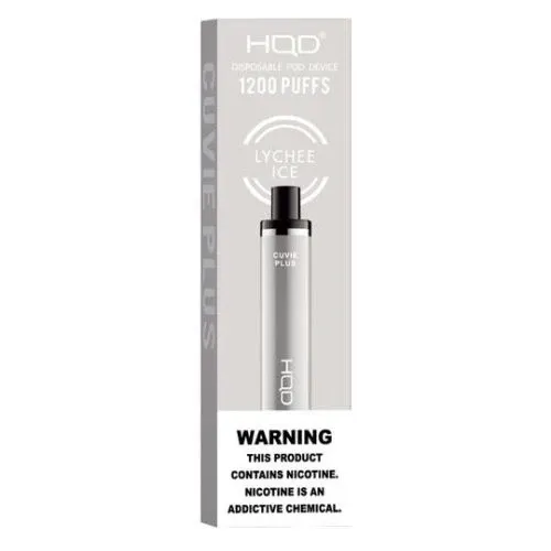 HQD Cuvie Plus 1200 puff. Lychee Ice.