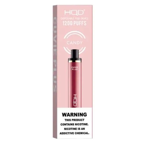 HQD Cuvie Plus 1200 puff. Candy.