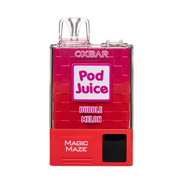 Pod Juice OXBAR 10,000 puffs Bubble Melon.