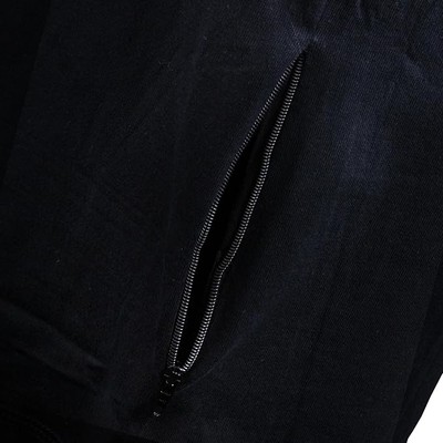 RAW Electric Blue Logo Tee. Hidden Zipper Pocket Black. Size -2xL