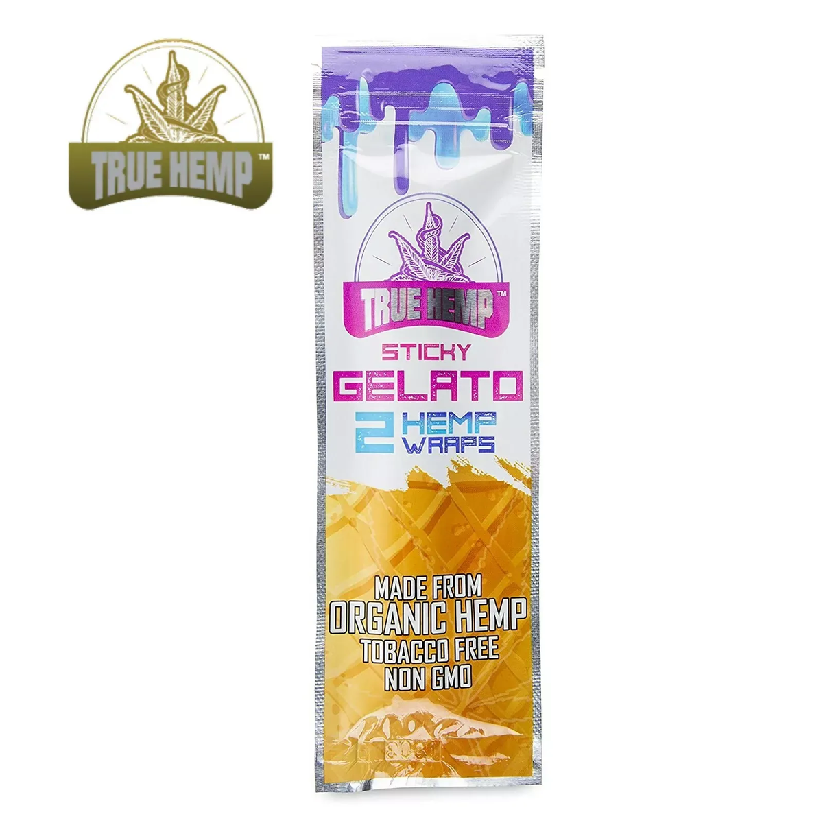 TRUE HEMP Natural Organic Hemp Wrap - Sticky Gelato