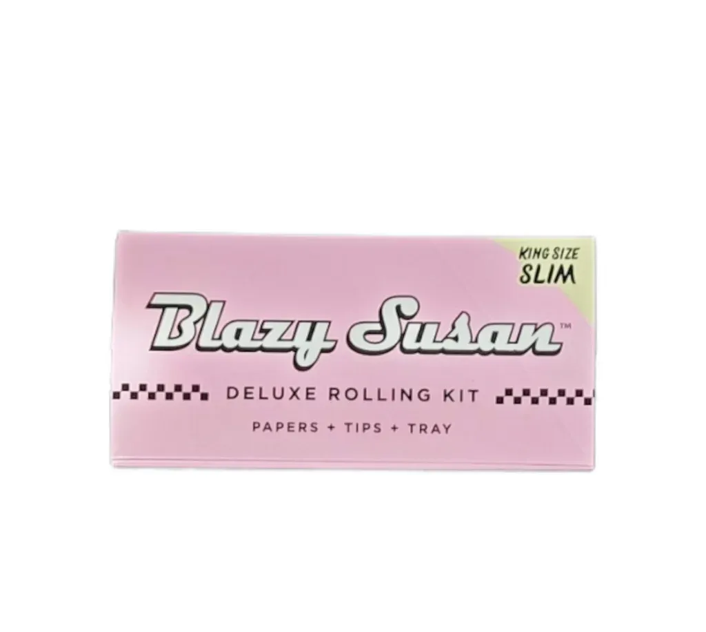 Blazy Susan Pink King Size Slim Deluxe Rolling Kit