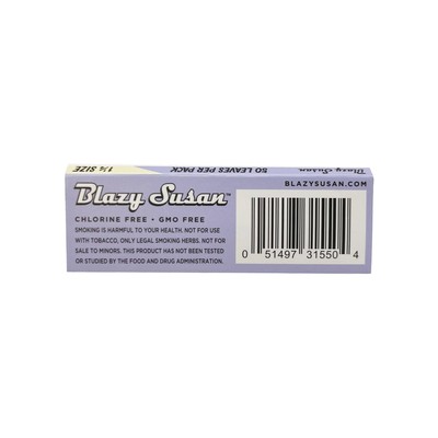 Blazy Susan Purple Rolling Papers | 1-1/4″.
