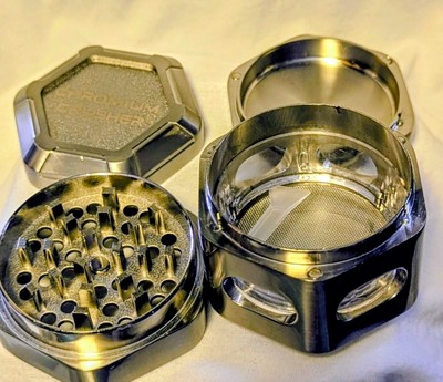 Chromium Crusher CNC Aluminum – 2.5″ Round.