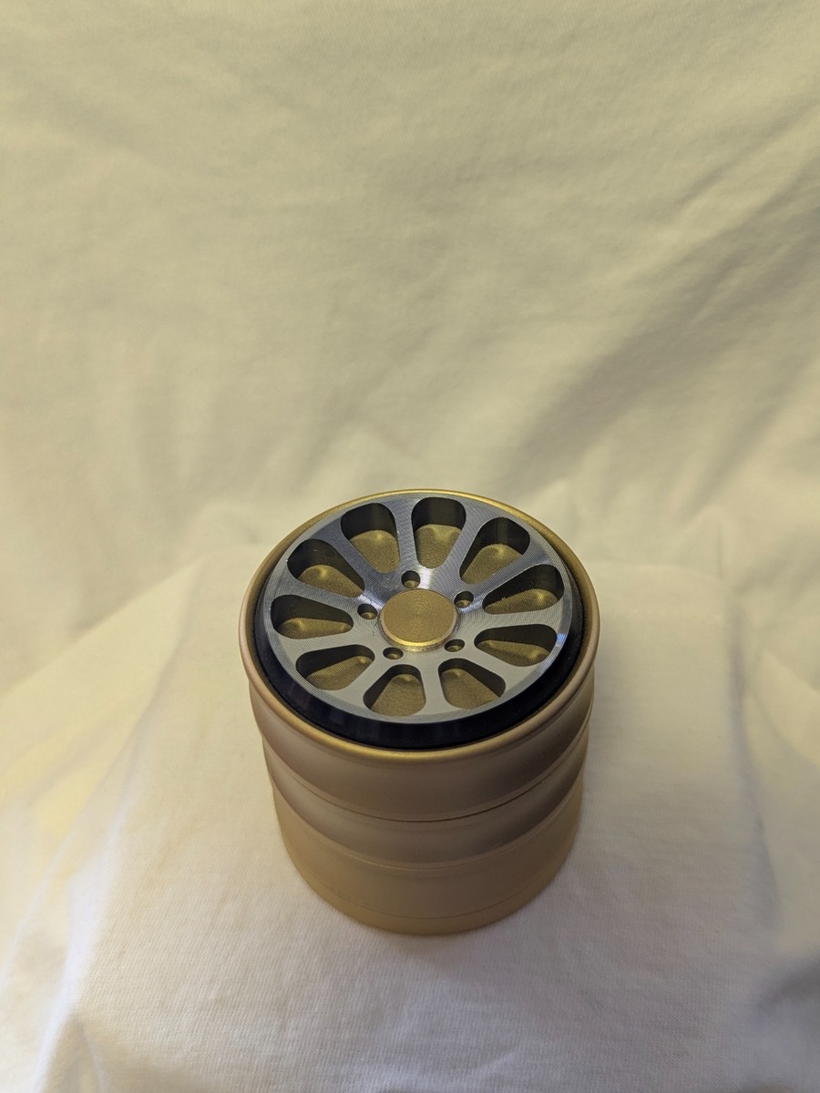 CNC Aluminum – 2″ Round Wheel grinder.