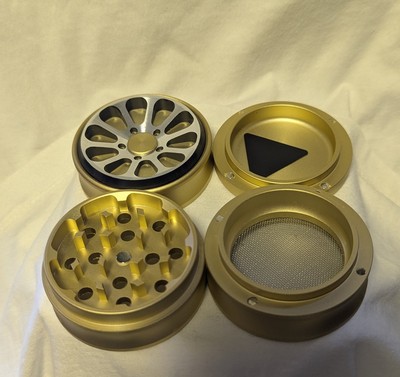 CNC Aluminum – 2″ Round Wheel grinder.