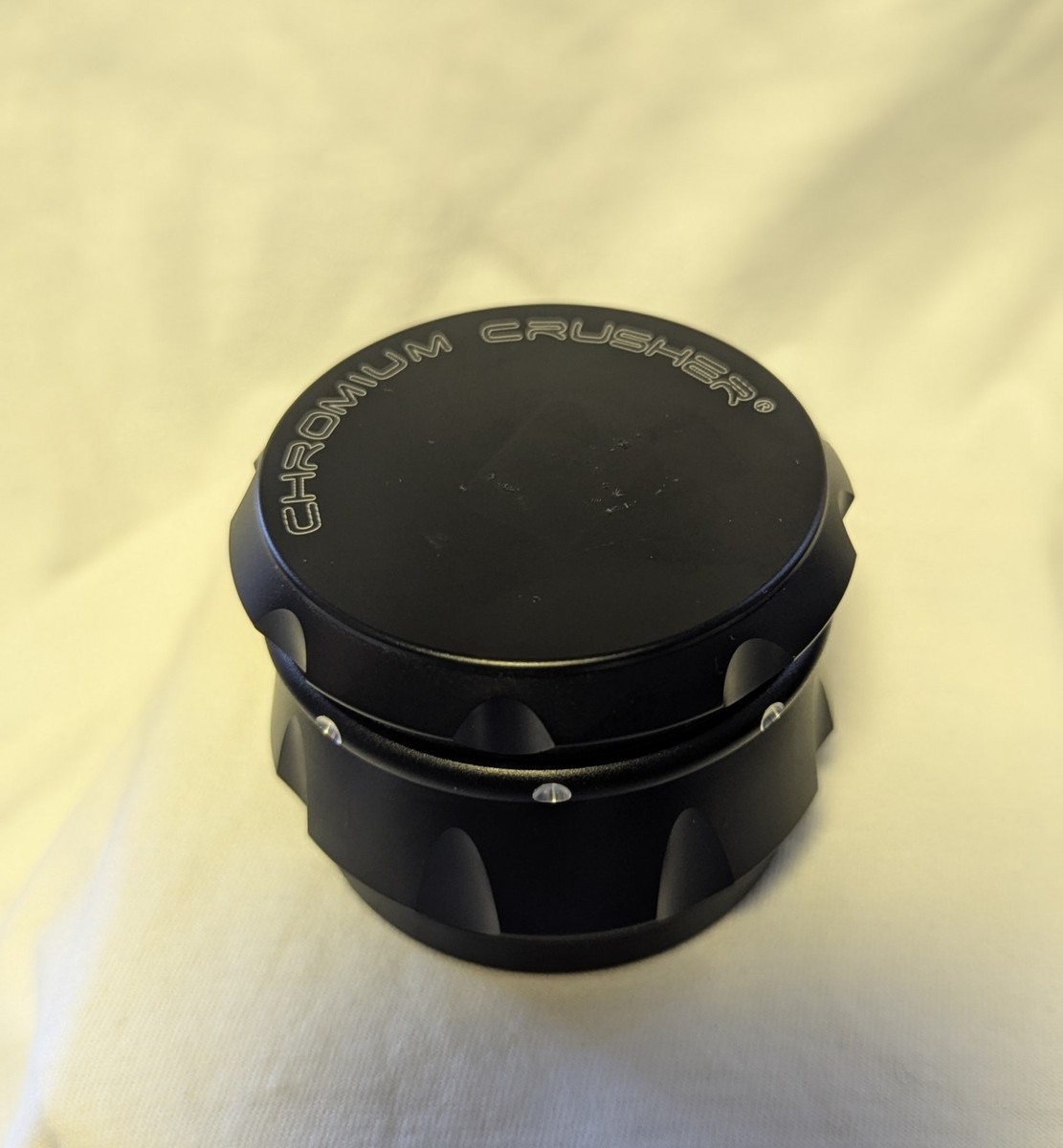 Chromium Crusher CNC Aluminum – 2.5″ Round.