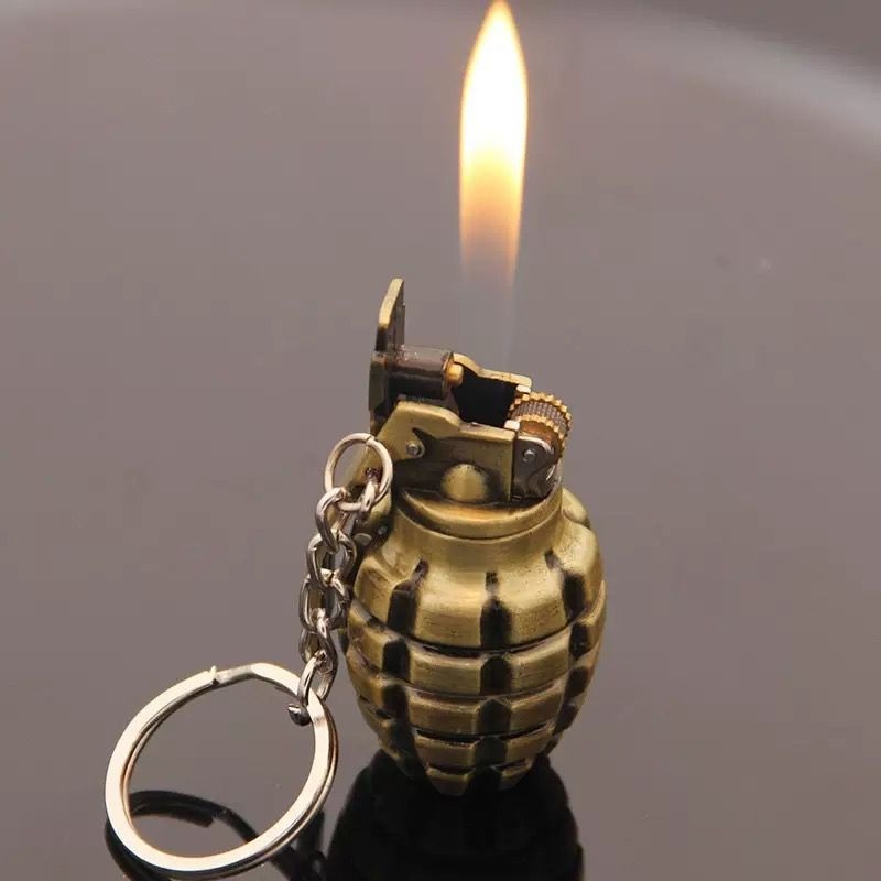 Fancy flint/electric spark lighters.