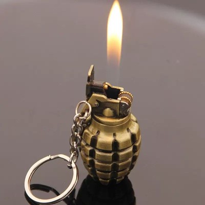 Fancy flint/electric spark lighters.