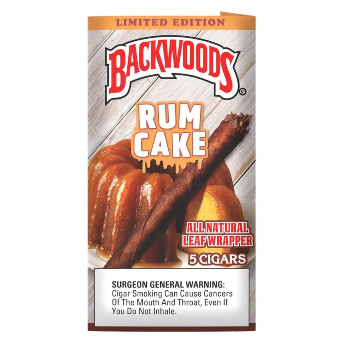 Backwoods Cigarillos. 5 pack.