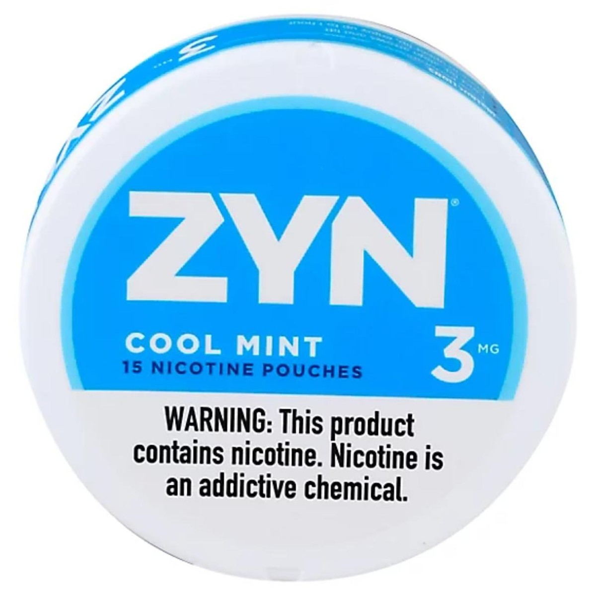 ZYN Nicotine Pouches. Cool Mint. 3mg & 6mg.