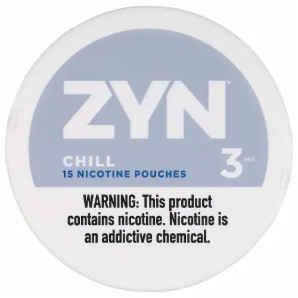 ZYN Nicotine Pouches. Chill 3mg & 6mg.