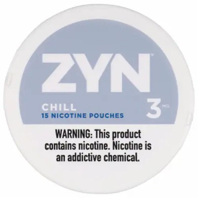 ZYN Nicotine Pouches. Chill 3mg & 6mg.
