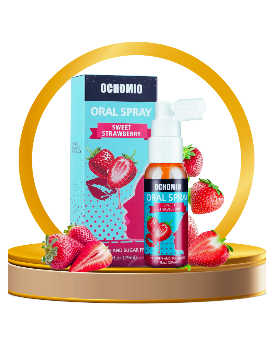 Deep Throat Oral Spray Strawberry Flavored - Relaxes Gag Reflex