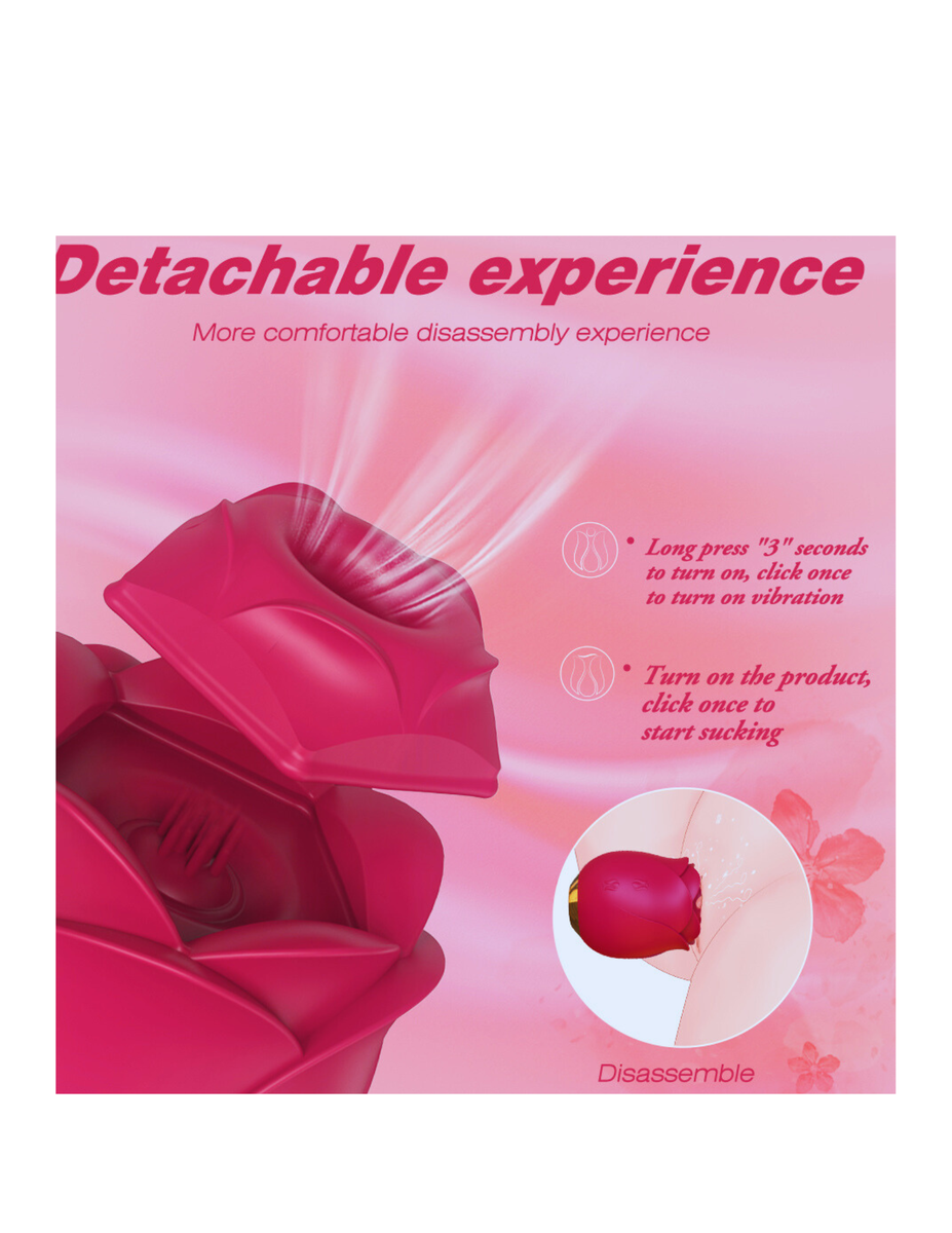 Rose 2 - in - 1 Vibrator