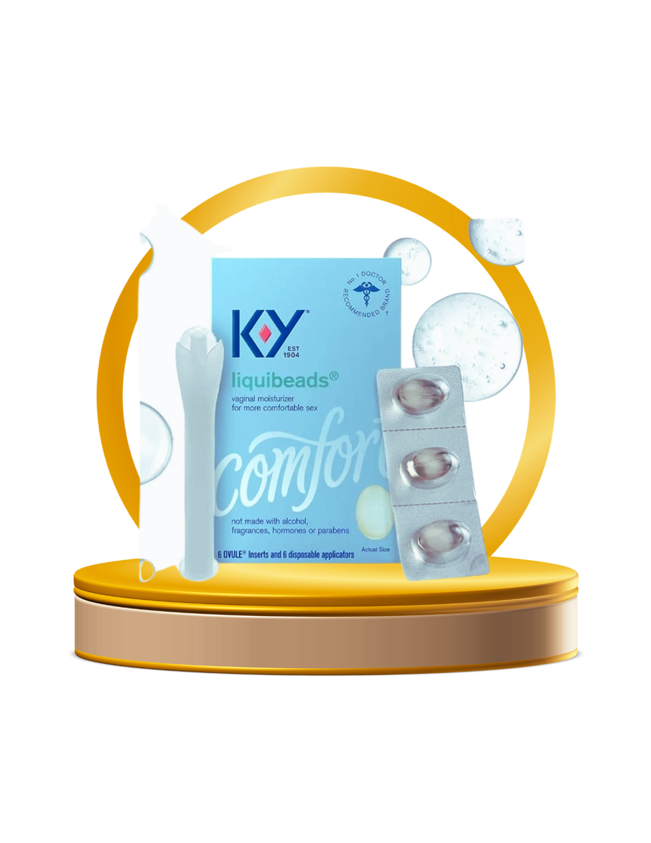 KY Liquibeads for Her-Vaginal Long Lasting Mositurizer