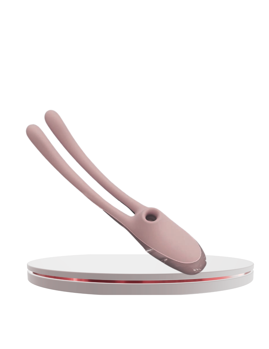 Rabbit Ear 2-in-1 Sucking Vibrator & Clitoral Stimulator