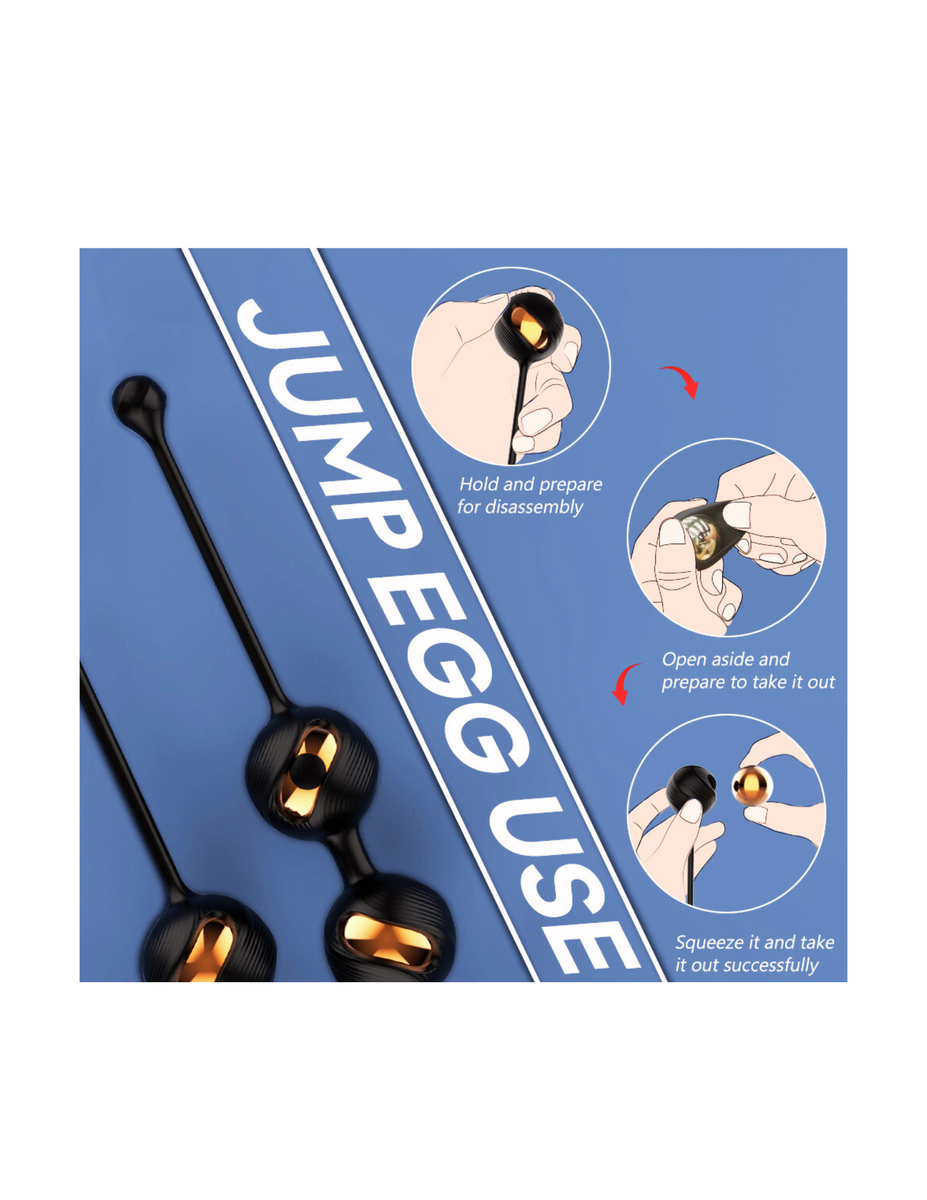 Gem Vibrating Kegel Exercising Balls