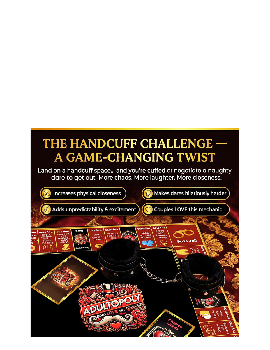 Adultopoly with Handcuffs
