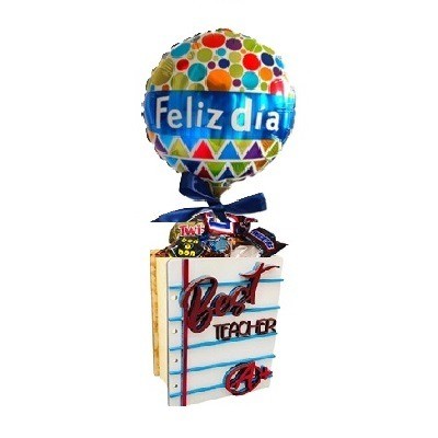 Cajita de fibrán con chocolates