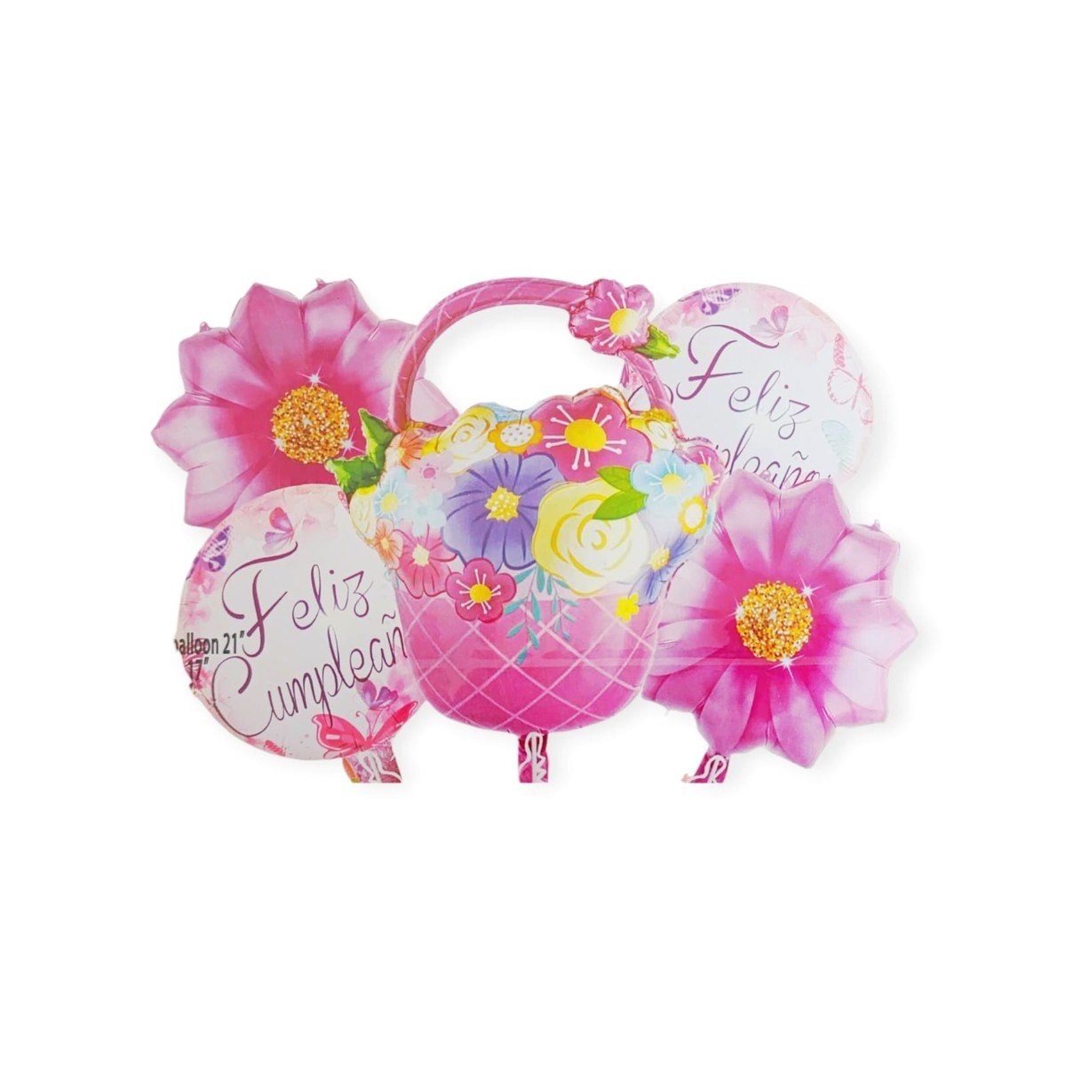 Set de globos sin inflar