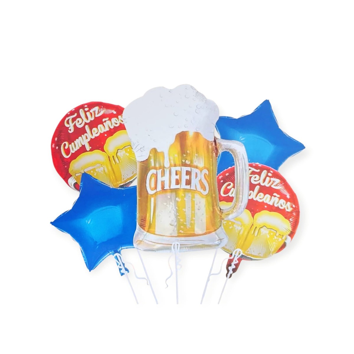 Set de globos sin inflar
