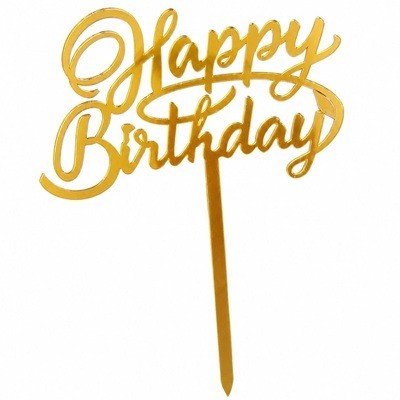 Topper Happy Birthday
