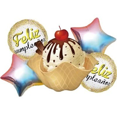 Set de globos sin inflar