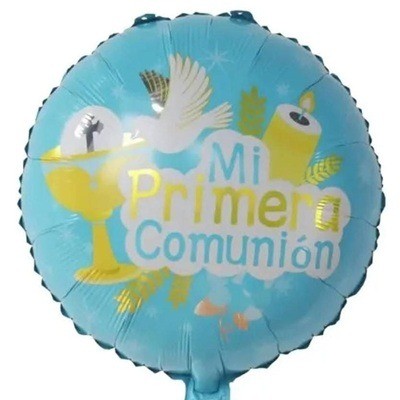 Globo sin inflar Primera comunión (18")