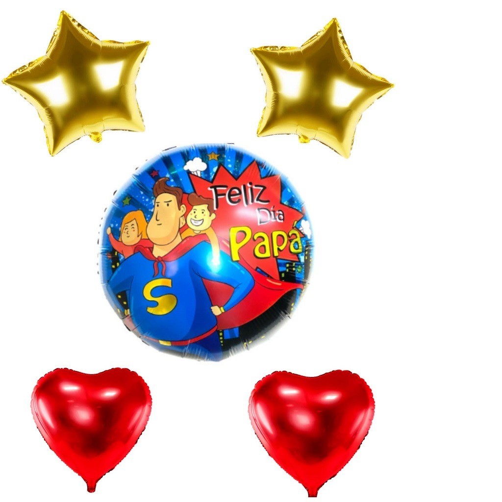 Globos papá - Superhéroe