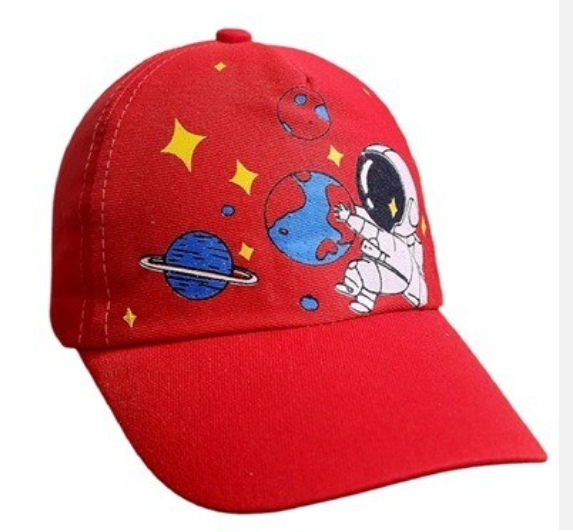 Gorra astronauta roja