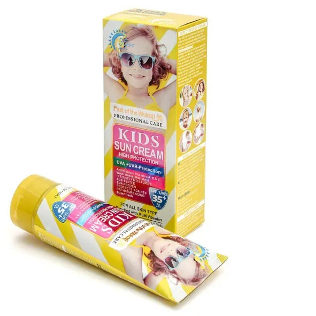 Protector solar para niños