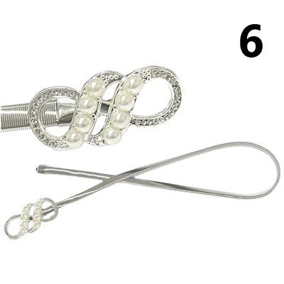 Cinturón ajustable plateado