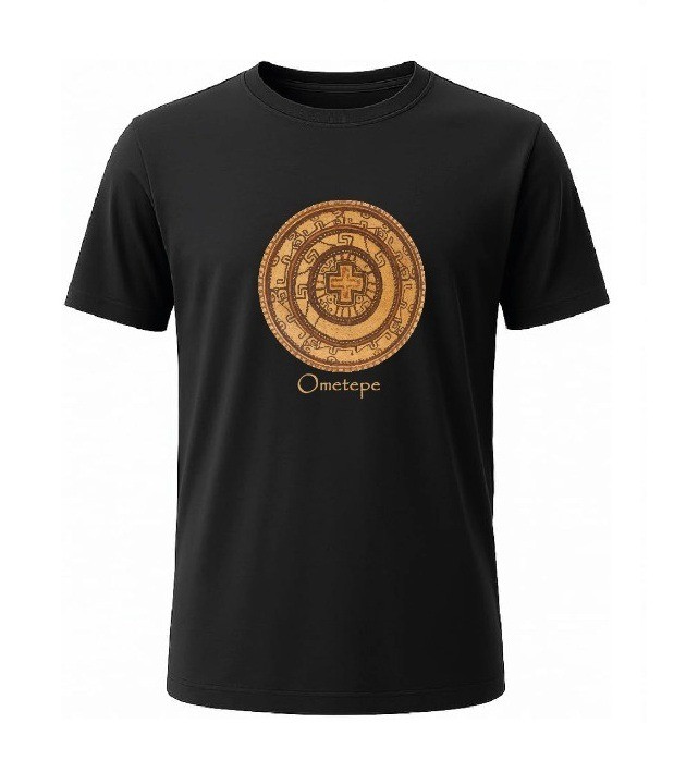 Camiseta con diseño precolombino