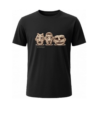 Camiseta con diseño precolombino