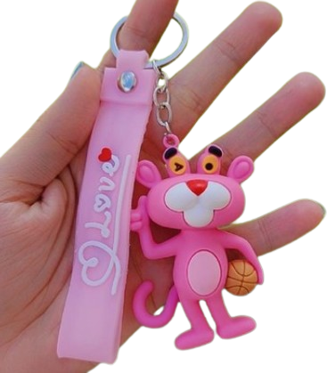 Llavero Pantera rosa