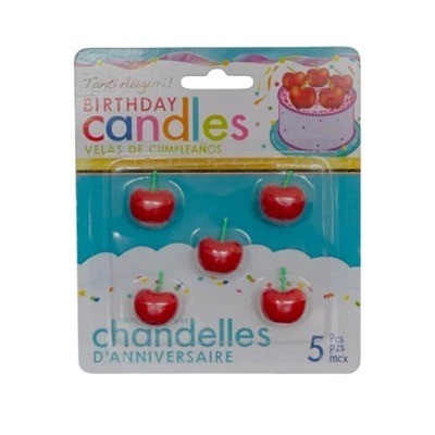 Paquete de candelitas cereza