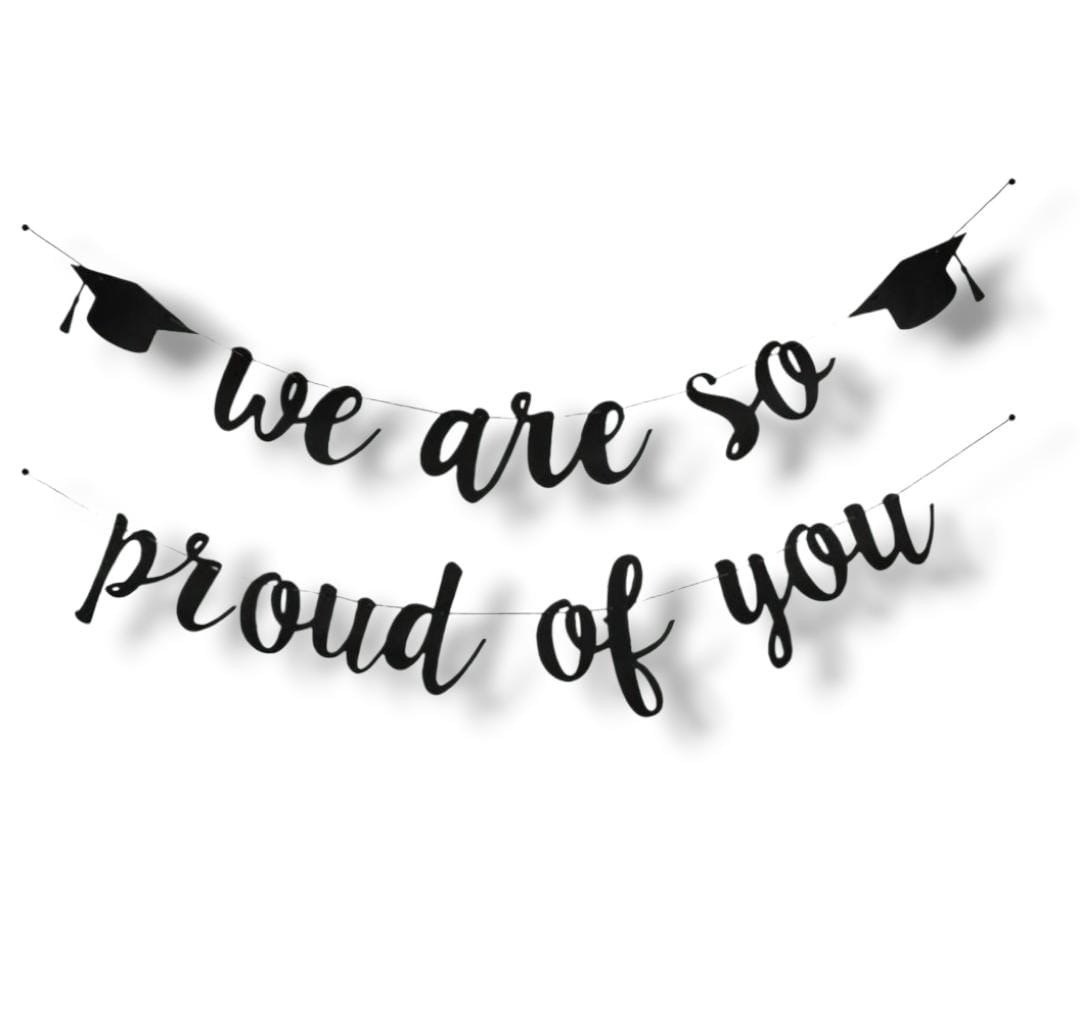 Guirnalda decorativa de graduación