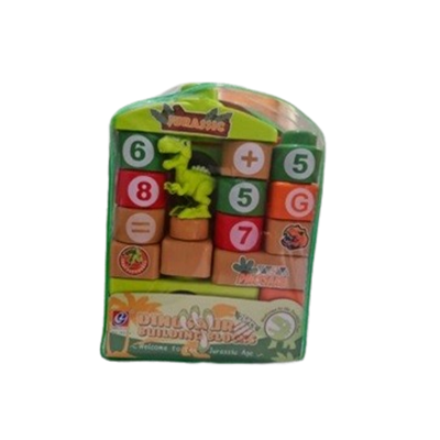 Set de bloques-dinosaurio