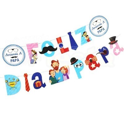 Guirnalda Feliz día papá