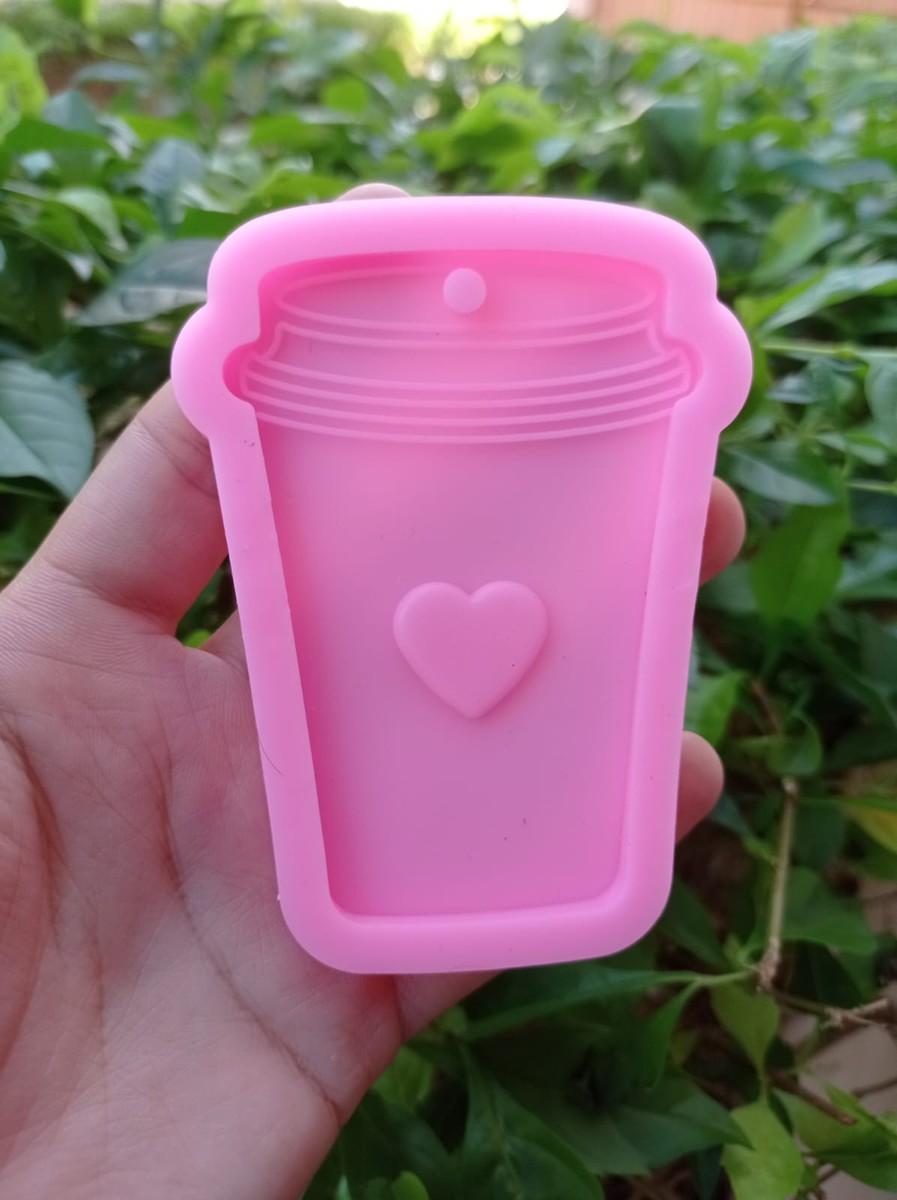 Moldes para resina-Vaso café