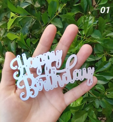 Troquel Happy Birthday