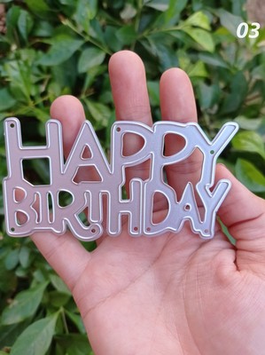 Troquel Happy Birthday