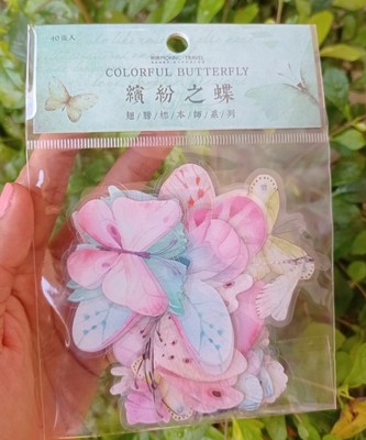Stickers de mariposa (40U)