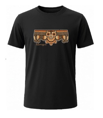 Camiseta con diseño precolombino