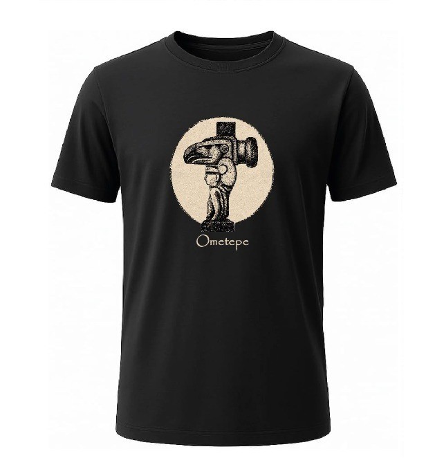 Camiseta con diseño precolombino