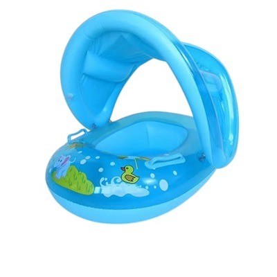 Flotador con techo celeste