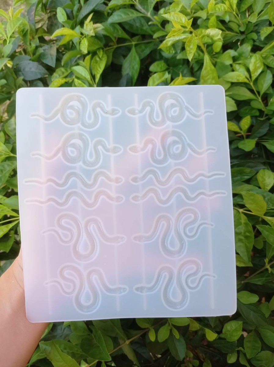 Molde para resina-Serpientes