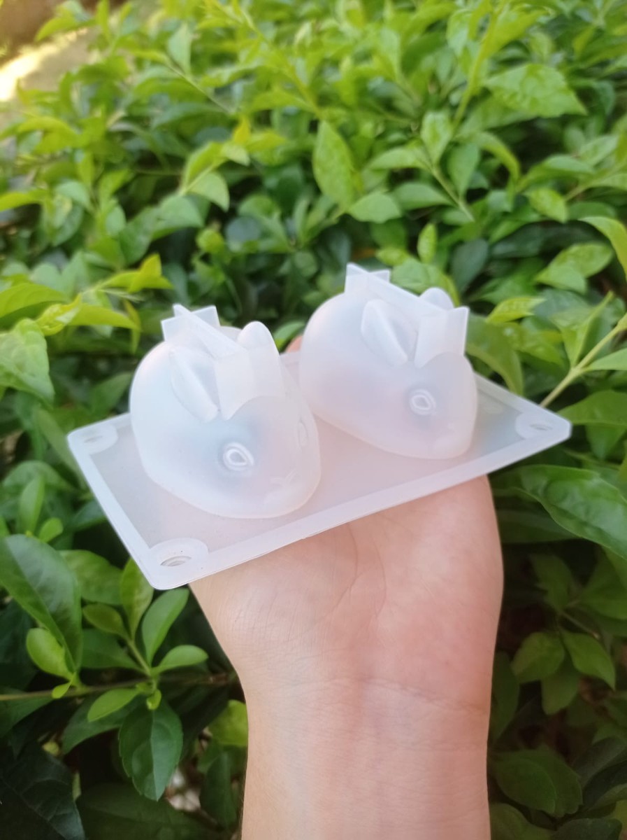 Molde para resina- conejitos